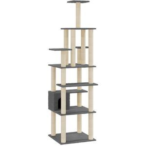vidaXL Scratching post with sisal scratch posts 183cm vidaXL Scratching post with sisal scratch posts 183cm