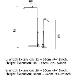GreenZech (L) Iron Bracket Light Stand Reptile Backlight Adjustable Tortoise Lamp Holder R GreenZech (L) Iron Bracket Light Stand Reptile Backlight Adjustable Tortoise Lamp Holder R