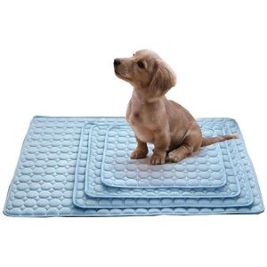 GreenZech (Pink, M) Pet Dog Kitty Cooling Pet Bed Ice Pad Cushion Pet Soft Safety Pad cool GreenZech (Pink, M) Pet Dog Kitty Cooling Pet Bed Ice Pad Cushion Pet Soft Safety Pad cool