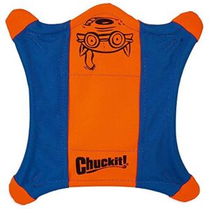ChuckIt! Flying Squirrel Spinning Dog Toy, Large (Orange/Blue), Multi, Large (11 ChuckIt! Flying Squirrel Spinning Dog Toy, Large (Orange/Blue), Multi, Large (11