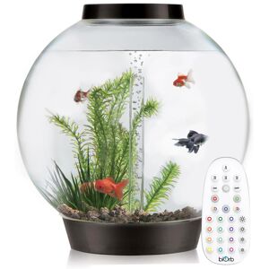 BiOrb Classic 105L Black Aquarium with MCR LED Lighting - 360 View, Air Pump & F BiOrb Classic 105L Black Aquarium with MCR LED Lighting - 360 View, Air Pump & F