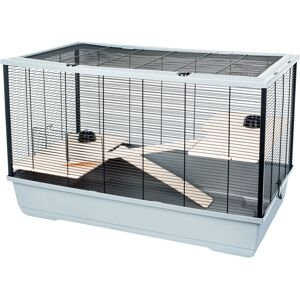 Little-Friends (Grey) Rat Hamster Pet Animal Cage 2 Tiers Langham XL Little-Friends (Grey) Rat Hamster Pet Animal Cage 2 Tiers Langham XL