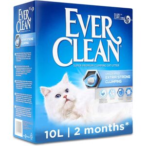 Ever Clean Extra Strong Clumping Cat Litter, 10 Litre, Unscented Ever Clean Extra Strong Clumping Cat Litter, 10 Litre, Unscented