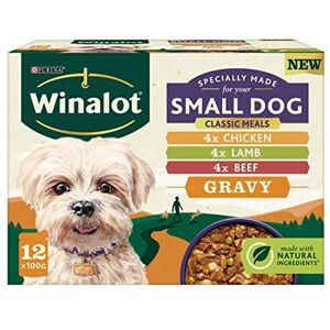 Winalot Small Dog Food Pouches Mixed in Gravy, 12 x 100g Winalot Small Dog Food Pouches Mixed in Gravy, 12 x 100g