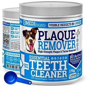 MEDIPAWS - Medical Grade Nutrition For Pets MediPaws? Plaque Off Remover Dogs 175g For Dog Teeth & Bad Breath Just Add To MEDIPAWS - Medical Grade Nutrition For Pets MediPaws? Plaque Off Remover Dogs 175g For Dog Teeth & Bad Breath Just Add To