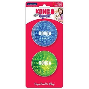 Kong Squeezz Geodz 2-pk Assorted Multi Colours dog toy Kong Squeezz Geodz 2-pk Assorted Multi Colours dog toy