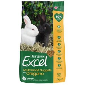 Burgess Burgess Excel Adult Rabbit Food Oregano 1.5kg Burgess Burgess Excel Adult Rabbit Food Oregano 1.5kg