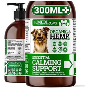MEDIPAWS - Medical Grade Nutrition For Pets MediPaws Dog Calming Hemp Oil Dog Calming Supplement For Dog Emotions, Dog B MEDIPAWS - Medical Grade Nutrition For Pets MediPaws Dog Calming Hemp Oil Dog Calming Supplement For Dog Emotions, Dog B