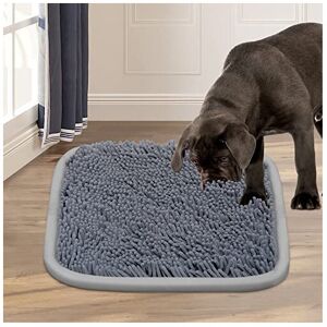 BAKUMON Snuffle Mat for Dogs Treat Dispenser,Dog Puzzle Toys Interactive Game,Sniff Fora BAKUMON Snuffle Mat for Dogs Treat Dispenser,Dog Puzzle Toys Interactive Game,Sniff Fora