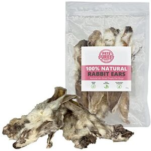Unbranded Pets Purest Rabbit Ears with Fur for Dogs, Puppy & Senior - 100% Natural Air Dri Unbranded Pets Purest Rabbit Ears with Fur for Dogs, Puppy & Senior - 100% Natural Air Dri