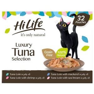 HiLife it's only natural Luxury Tuna Selection in Jelly Adult Wet Cat Food Pouch HiLife it's only natural Luxury Tuna Selection in Jelly Adult Wet Cat Food Pouch