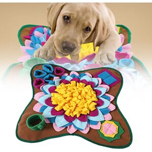 MDSRJONE Pet Dog Snuffle Mat Sniffing Treat Puzzle Feeder Toy Foraging Nose Training MDSRJONE Pet Dog Snuffle Mat Sniffing Treat Puzzle Feeder Toy Foraging Nose Training