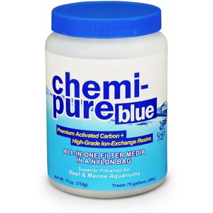 ChemiPure Blue 11oz Activated Carbon & Ion-Exchange Media for Marine Aquariums: ChemiPure Blue 11oz Activated Carbon & Ion-Exchange Media for Marine Aquariums: