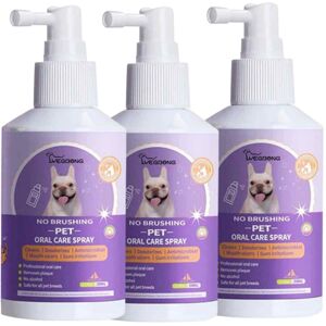 ym (3PCS) 5/3/1PCS Pet Oral Cleanse Spray Dogs Cats Teeth Clean Pet Supplies ym (3PCS) 5/3/1PCS Pet Oral Cleanse Spray Dogs Cats Teeth Clean Pet Supplies