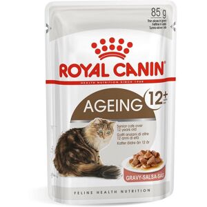 Royal Canin Feline Health Nutrition Ageing +12 Wet Cat Food (Chunks in Gravy, 85 Royal Canin Feline Health Nutrition Ageing +12 Wet Cat Food (Chunks in Gravy, 85