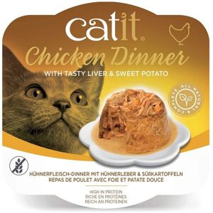 Catit Chicken Dinner (Liver & Sweet Potato, 80 g) Catit Chicken Dinner (Liver & Sweet Potato, 80 g)