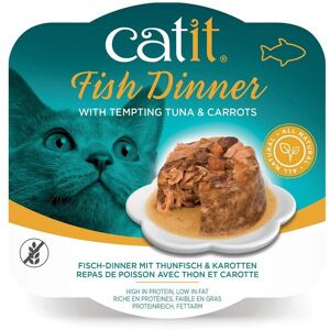 Catit Fish Dinner Best Cats Food (Tuna & Carrot, 80 g) Catit Fish Dinner Best Cats Food (Tuna & Carrot, 80 g)