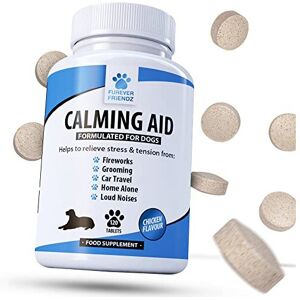Furever Friendz Pet Supplies Furever Friendz Natural Dog Calming Tablets for Dogs 120 Dog Anxiety Relief Supp Furever Friendz Pet Supplies Furever Friendz Natural Dog Calming Tablets for Dogs 120 Dog Anxiety Relief Supp