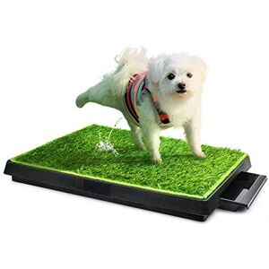 Hompet Dog Toilet Indoor Puppy Training Pad Dog Potty Pet Training Grass Mat Removable Hompet Dog Toilet Indoor Puppy Training Pad Dog Potty Pet Training Grass Mat Removable