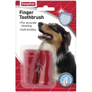 Beaphar Finger Toothbrush (2 Pieces) - Gentle Dental Care for Dogs and Cats, Ide Beaphar Finger Toothbrush (2 Pieces) - Gentle Dental Care for Dogs and Cats, Ide