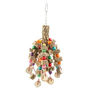 Tlily Natural Wood Large Parrot Toy Best For African Grey Macaws Cockatoos Parrot Bird Tlily Natural Wood Large Parrot Toy Best For African Grey Macaws Cockatoos Parrot Bird