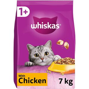 Whiskas 1+ Chicken 7kg Bag, Adult Cat Dry Food - Pack May Vary Whiskas 1+ Chicken 7kg Bag, Adult Cat Dry Food - Pack May Vary
