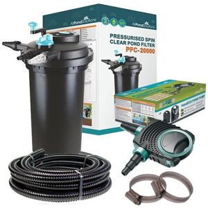 AllPondSolutions 20000L Pressurised Pond Filter Easy Clean PFC-20000-ECOKIT AllPondSolutions 20000L Pressurised Pond Filter Easy Clean PFC-20000-ECOKIT