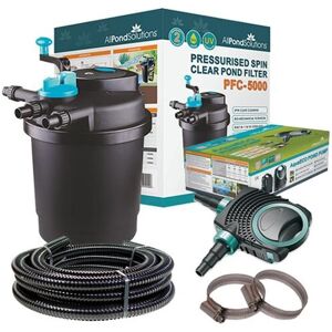 AllPondSolutions PFC-5000-KIT 5000L Pressurised Pond Filter Kit with AquaECO 300 AllPondSolutions PFC-5000-KIT 5000L Pressurised Pond Filter Kit with AquaECO 300