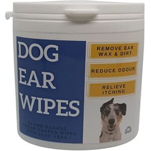Bag And Boop Dog Ear Cleaning Wipes 50PK Dog Hygiene Finger Pads Remove Ear Wax, Dirt & S Bag And Boop Dog Ear Cleaning Wipes 50PK Dog Hygiene Finger Pads Remove Ear Wax, Dirt & S
