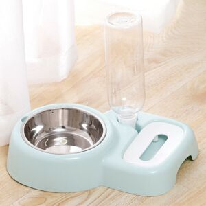 GreenZech 1.8L Pet Water Fountain and Feeder Blue GreenZech 1.8L Pet Water Fountain and Feeder Blue