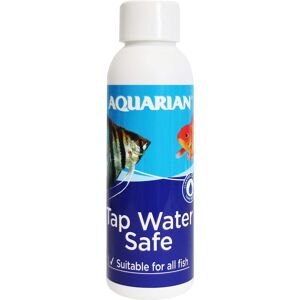 AQUARIAN TAP WATER SAFE, Aquarium Water Conditioner, 118 ml Bottle,White AQUARIAN TAP WATER SAFE, Aquarium Water Conditioner, 118 ml Bottle,White