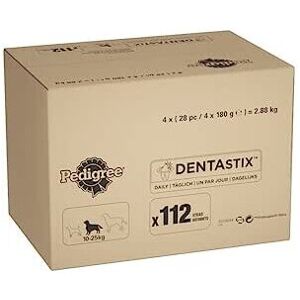 Pedigree DentaStix 112 Sticks Functional Snacks, Daily Dental Chews for Medium D Pedigree DentaStix 112 Sticks Functional Snacks, Daily Dental Chews for Medium D