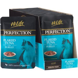 HiLife Perfection - Wet Cat Food - Flaked Tuna Loin in Jelly - Natural Ingredien HiLife Perfection - Wet Cat Food - Flaked Tuna Loin in Jelly - Natural Ingredien