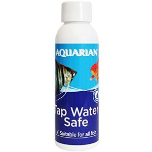 Aquarian TAP WATER SAFE, Aquarium Water Conditioner, 118 ml Bottle,White Aquarian TAP WATER SAFE, Aquarium Water Conditioner, 118 ml Bottle,White