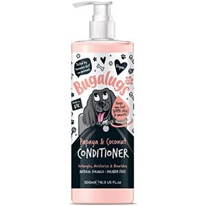 BugaLugs Dog Conditioner with Papaya & Coconut dog perfume, best grooming Conditioner for BugaLugs Dog Conditioner with Papaya & Coconut dog perfume, best grooming Conditioner for