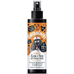 BugaLugs Insect Bite Relief Antiseptic spray for dogs 200ml, puppy, cats & pets - Dog gro BugaLugs Insect Bite Relief Antiseptic spray for dogs 200ml, puppy, cats & pets - Dog gro