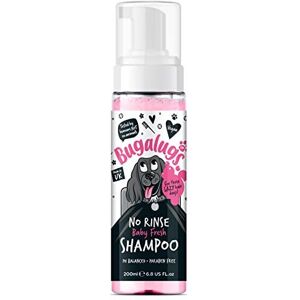 BugaLugs No Rinse Baby Powder Dog Shampoo – Dog coat Dry shampoo quick dog bath for dogs BugaLugs No Rinse Baby Powder Dog Shampoo – Dog coat Dry shampoo quick dog bath for dogs