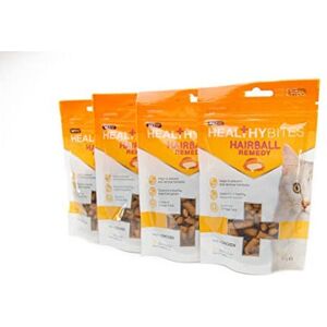 Vetiq Healthy Bites Hairball Remedy Cat Treats, 4x 65g, Helps Prevent & Remove Cat Hai Vetiq Healthy Bites Hairball Remedy Cat Treats, 4x 65g, Helps Prevent & Remove Cat Hai