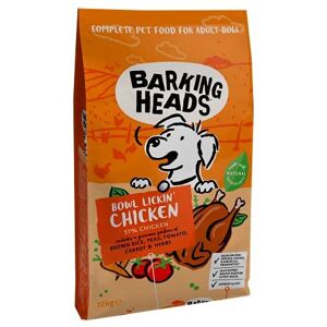 Barking Heads Dry Dog Food - Bowl Lickin' Chicken 12kg - 100% Natural Chicken - Barking Heads Dry Dog Food - Bowl Lickin' Chicken 12kg - 100% Natural Chicken -