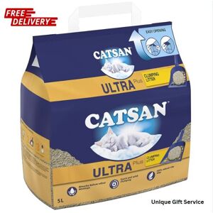 Catsan Ultra Plus Clumping Cat , extra absorbent, Pack of 3 (3 x 5 L) Catsan Ultra Plus Clumping Cat , extra absorbent, Pack of 3 (3 x 5 L)