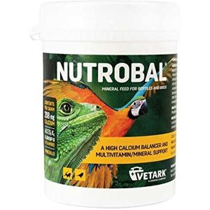 Vetark Nutrobal Calcium & Vitamin D3 & Mineral Supplement for Birds & Reptiles Powder E Vetark Nutrobal Calcium & Vitamin D3 & Mineral Supplement for Birds & Reptiles Powder E