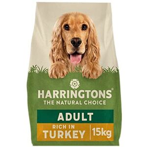 Harringtons Complete Dry Dog Food Turkey & Veg 15kg - Made with All Natural Ingr Harringtons Complete Dry Dog Food Turkey & Veg 15kg - Made with All Natural Ingr
