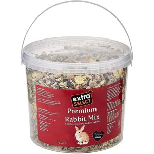 Extra Select Premium Mix Rabbit Feed Tub, 5 Litre Extra Select Premium Mix Rabbit Feed Tub, 5 Litre