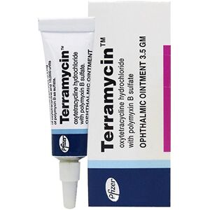 Unbranded Terramycin Ophthalmic Ointment for Pets - Portable Home Eye Care for Cats, Dogs, Unbranded Terramycin Ophthalmic Ointment for Pets - Portable Home Eye Care for Cats, Dogs,