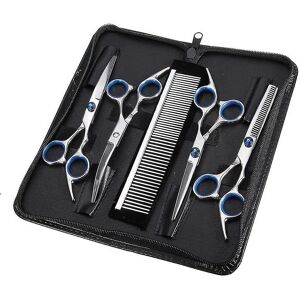 Unbranded Dog Scissors Fur Scissors Compatible With Dogs Cat 5-in-1 Sharp Curved Scissors Unbranded Dog Scissors Fur Scissors Compatible With Dogs Cat 5-in-1 Sharp Curved Scissors