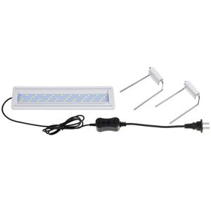 GreenZech (US Plug) 8W LED Fish Tank Light 30CM Aquarium Bracket Clip Light Aquarium Light GreenZech (US Plug) 8W LED Fish Tank Light 30CM Aquarium Bracket Clip Light Aquarium Light