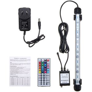GreenZech (AU Plug) 28CM 4.5W SMD5050 RGB LED Aquarium Fish Tank Light Color Changing Bar GreenZech (AU Plug) 28CM 4.5W SMD5050 RGB LED Aquarium Fish Tank Light Color Changing Bar