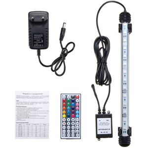 GreenZech (EU Plug) 28CM 4.5W SMD5050 RGB LED Aquarium Fish Tank Light Color Changing Bar GreenZech (EU Plug) 28CM 4.5W SMD5050 RGB LED Aquarium Fish Tank Light Color Changing Bar