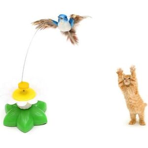 Unbranded Bird Toy For Pet Cats, Funny Rotating Electric Flying Bird Interactive Toy With Unbranded Bird Toy For Pet Cats, Funny Rotating Electric Flying Bird Interactive Toy With