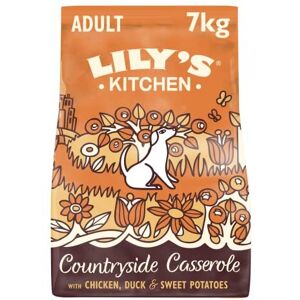 Lily's Kitchen Natural Adult Dry Dog Food Chicken & Duck Grain-Free Recipe 7kg Lily's Kitchen Natural Adult Dry Dog Food Chicken & Duck Grain-Free Recipe 7kg